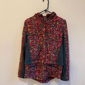 Urban Outfitters Without Walls Waterproof Printed Anorak Jack in Floral Print